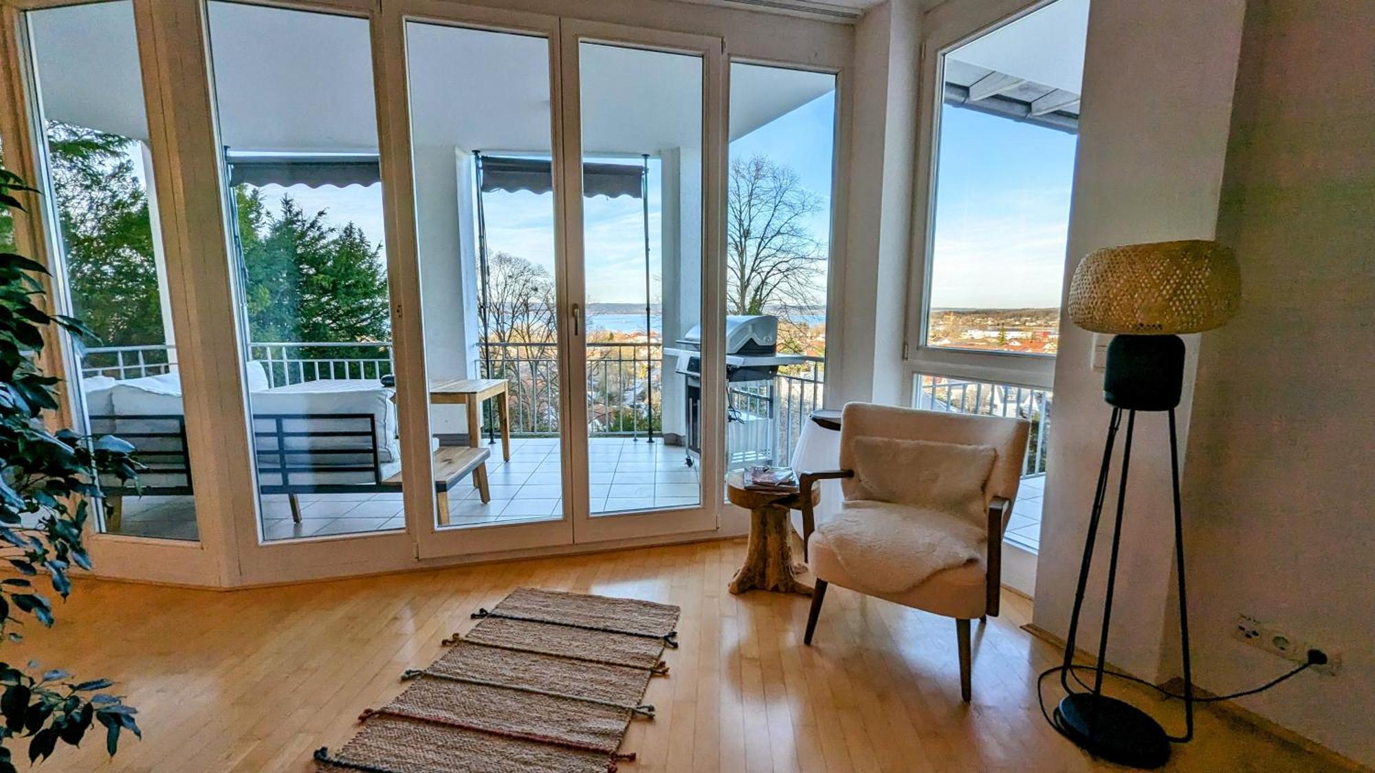 Liboria I Villa Mit Seeblick 10Min Vom See Herrsching am Ammersee Exteriör bild