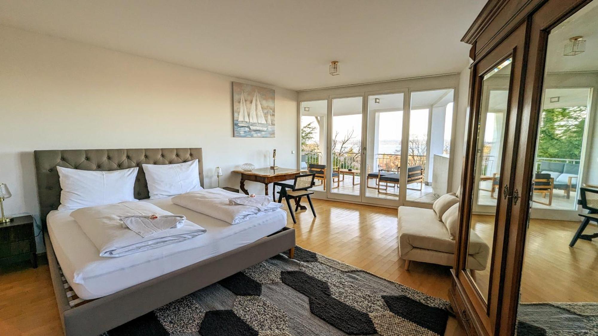 Liboria I Villa Mit Seeblick 10Min Vom See Herrsching am Ammersee Exteriör bild