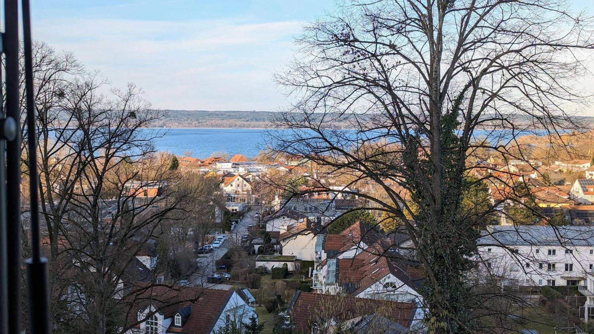 Liboria I Villa Mit Seeblick 10Min Vom See Herrsching am Ammersee Exteriör bild